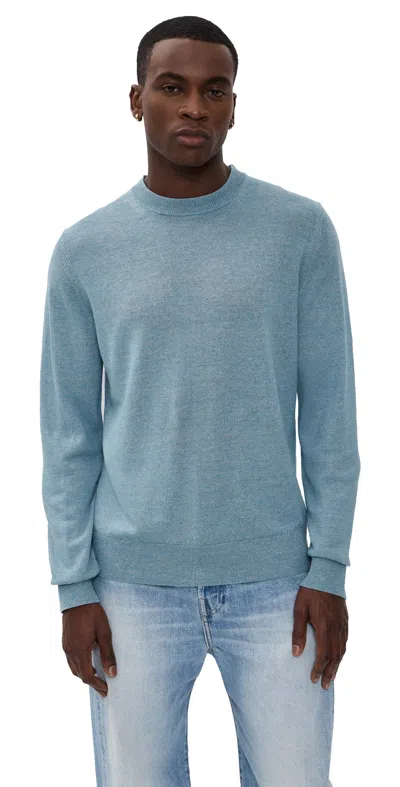 Guest In Residence All Day Pullover Crew Sail In Blue