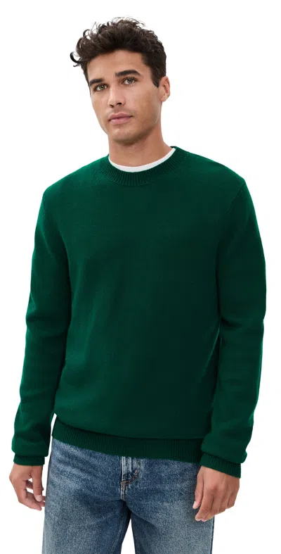 Guest In Residence Allday Cashmere Crew Sweater Holly In Green