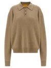 Guest In Residence Allday Cuffed Elbow Sweater In Multi