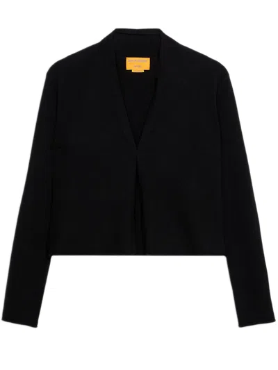 Guest In Residence Allday Polo In Cashmere In Black