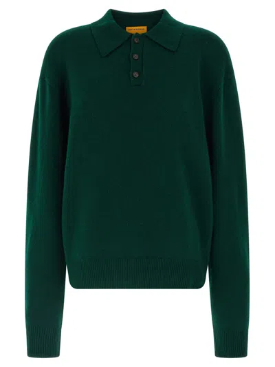 Guest In Residence Allday Polo Shirt In Green