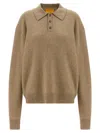 Guest In Residence Allday Cuffed Elbow Sweater In Multi