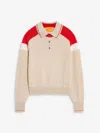 Guest In Residence Alpine Collegiate Color-block Cashmere Polo Sweater In Multi