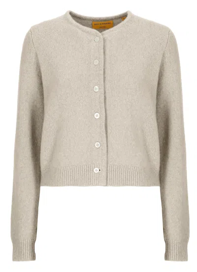 Guest In Residence Beige Ava Cashmere-silk Cardigan In Neutral