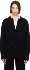 Guest In Residence Jacket In Blk Black