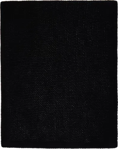 Guest In Residence Black 'the Blanket' Scarf