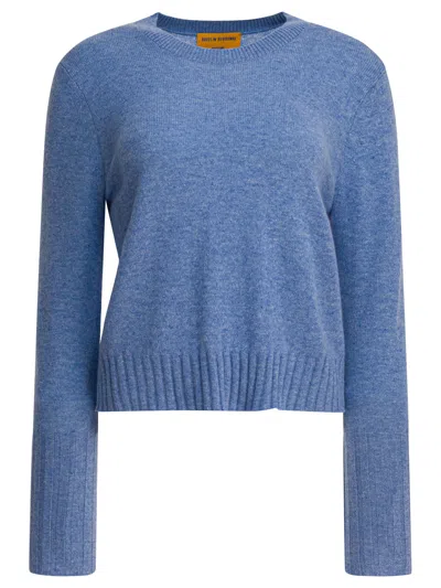 Guest In Residence Blue Cashmere Knitwear