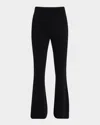 Guest In Residence Boucle Flare Pants In Black