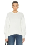 GUEST IN RESIDENCE BREEZY CREW SWEATER