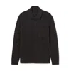 Guest In Residence Button Up! Shirt In Charcoal