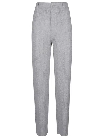 Guest In Residence Cable Pant In Gray