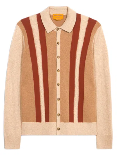 Guest In Residence Cable Plaza Shirt In Multi