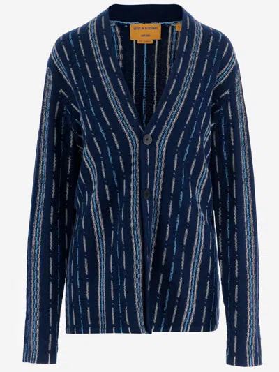 Guest In Residence Cardigan Baja Everywhere In Cashmere In Blue