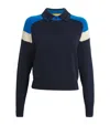 Guest In Residence Cashmere Alpine Polo Sweater In Black