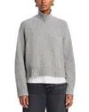 Guest In Residence Cashmere & Wool Turtleneck Sweater In Stone