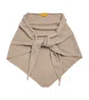 Guest In Residence Cashmere Bandana Scarf In Brown