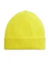 Guest In Residence Cashmere Beanie In Lemon