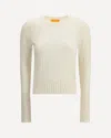 Guest In Residence Cashmere Crewneck Pullover In Neutral