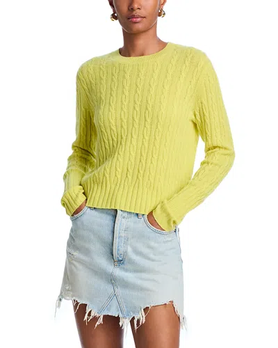 GUEST IN RESIDENCE GUEST IN RESIDENCE CASHMERE CABLE KNIT SWEATER