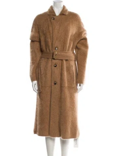 Pre-owned Guest In Residence Cashmere Coat In Neutral