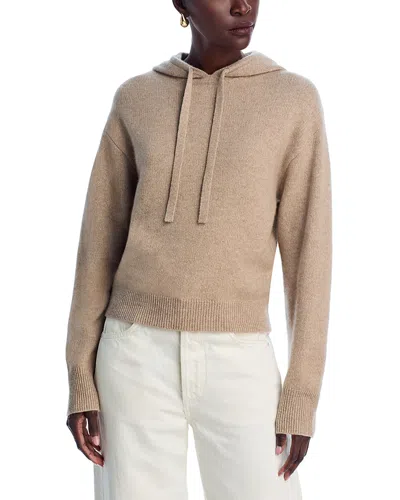 Guest In Residence Cashmere Collegiate Hoodie In Brown