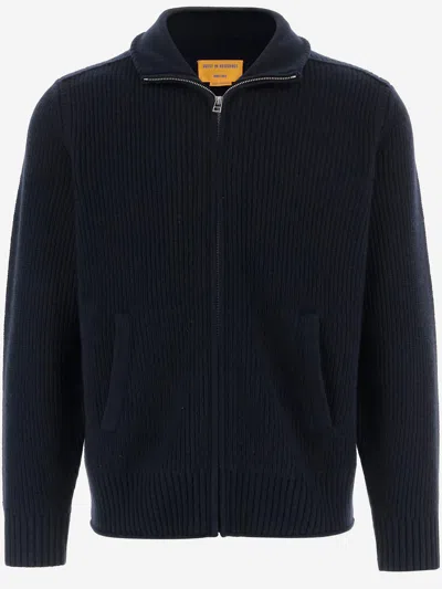 Guest In Residence Cashmere Corded Jacket In Blue