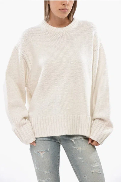 Guest In Residence Cashmere Cozy Crew-neck Sweater In Neutral