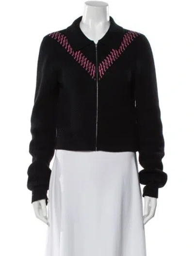 Pre-owned Guest In Residence Cashmere Crew Neck Sweater In Black