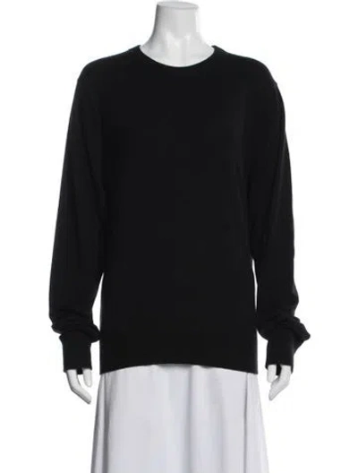 Pre-owned Guest In Residence Cashmere Crew Neck Sweater W/ Tags In Blue