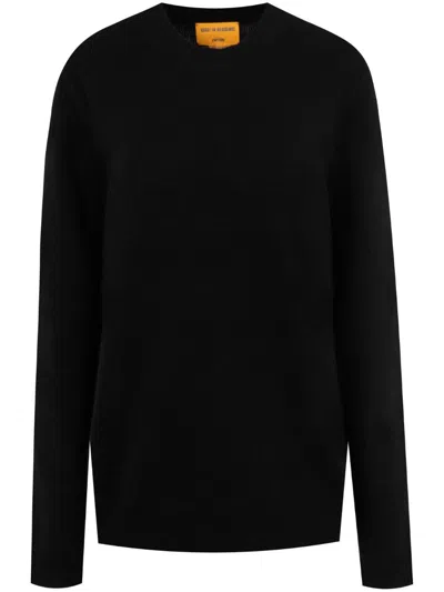 Guest In Residence Cashmere Crewneck Sweater In Black