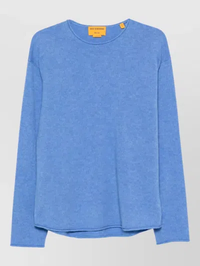 Guest In Residence Cashmere Crewneck Sweatshirt In Blue