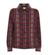 Guest In Residence Dylan Plaid Cashmere Shirt In Multi