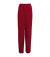 Guest In Residence Cashmere Everywhere Trousers In Red