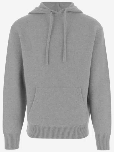 Guest In Residence Cashmere Hoodie In Gray