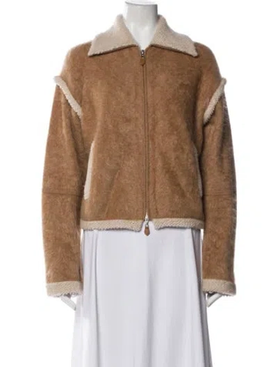 Pre-owned Guest In Residence Cashmere Jacket In Brown
