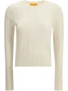 Guest In Residence Cashmere Crewneck Pullover In Neutral