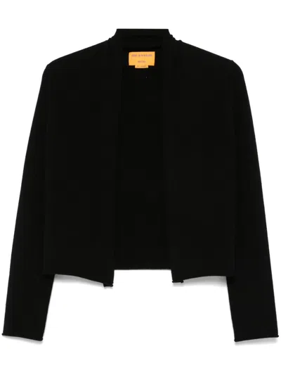 Guest In Residence Cashmere Knit Cardigan In Black