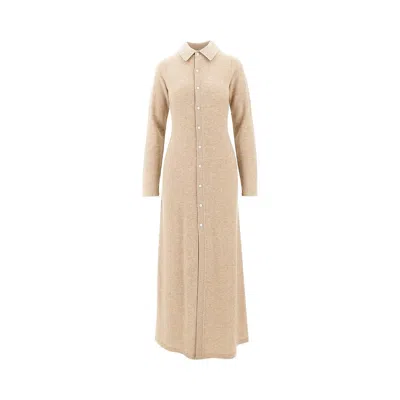 Guest In Residence Cashmere Long Shirt Dress