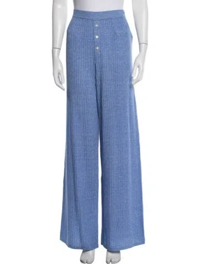 Pre-owned Guest In Residence Cashmere Pajamas W/ Tags In Blue