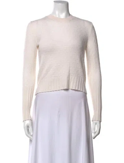 Pre-owned Guest In Residence Cashmere Patterned Sweater In Blue