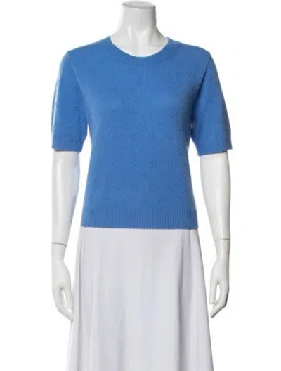 Pre-owned Guest In Residence Cashmere Patterned Sweater W/ Tags In Multi