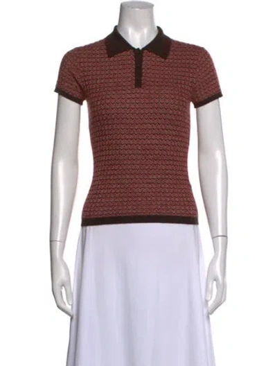 Pre-owned Guest In Residence Cashmere Patterned Sweater W/ Tags In Multicolor