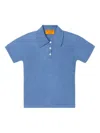 Guest In Residence Shrunken Cashmere Polo In ブルー