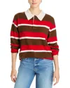 Guest In Residence Guest In Chestnut/true Red Stripe