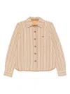 Guest In Residence Cashmere Shirt In Neutral
