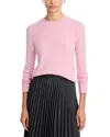 Guest In Residence Cashmere Shrunken Crewneck Sweater In Multi