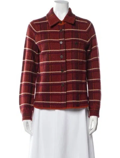 Pre-owned Guest In Residence Cashmere Striped Sweater In Multi