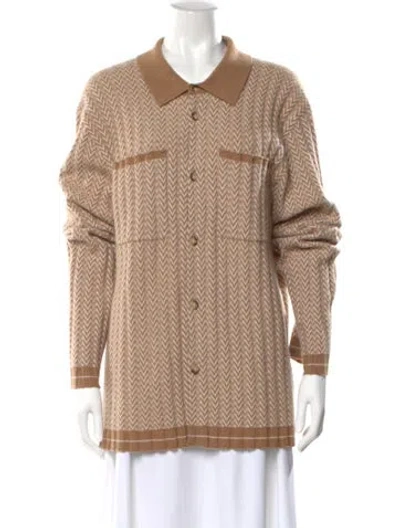 Pre-owned Guest In Residence Cashmere Sweater In Brown
