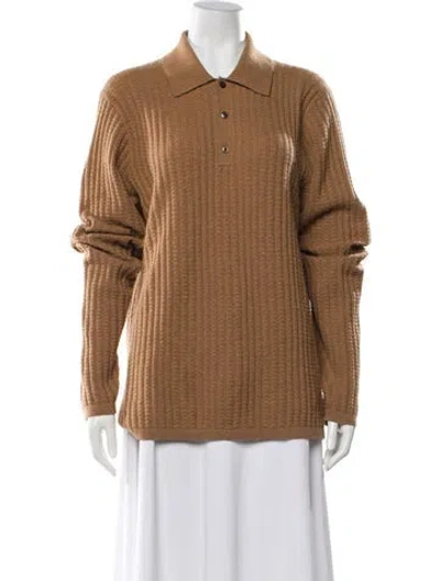 Pre-owned Guest In Residence Cashmere Sweater In Brown
