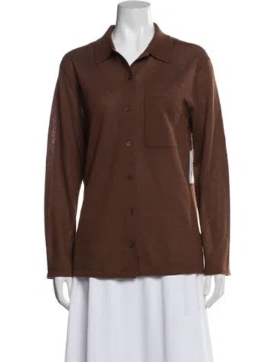 Pre-owned Guest In Residence Cashmere Sweater In Brown